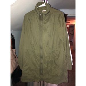 Mossimo army green utility jacket